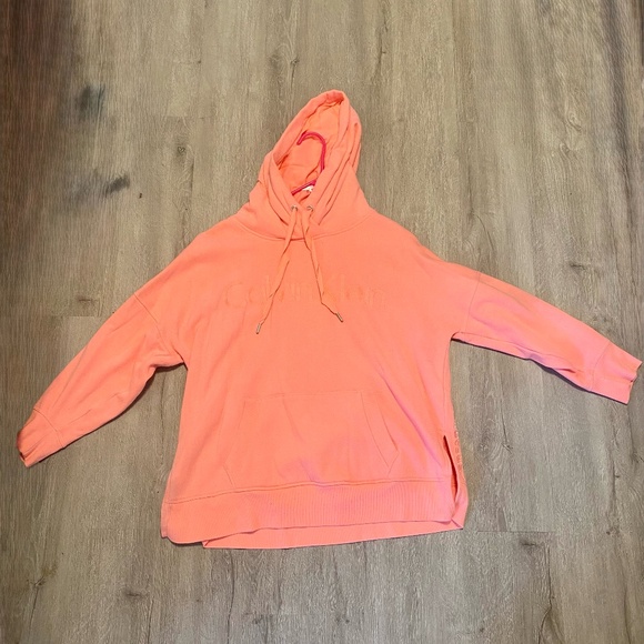 Calvin Klein Performance 1X Light Pink Hoodie - Picture 1 of 3